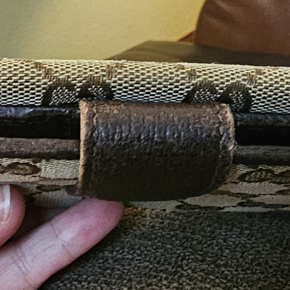 Gucci Long Wallet G logos Beige Brown Authentic - Picture 5 of 12